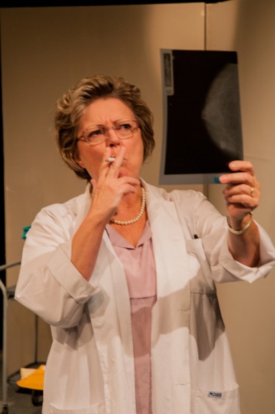 Helly Chester as Dr. Vera Peters in Radical - photo by Bruce Peters