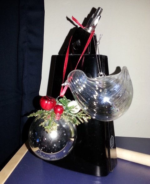 xmas cowbell