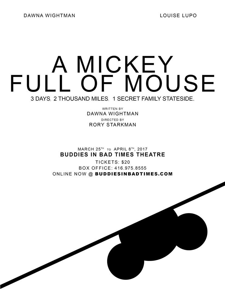 Getting to the other side of a childhood memory in the poignant, playful A Mickey Full of&nbsp;Mouse
