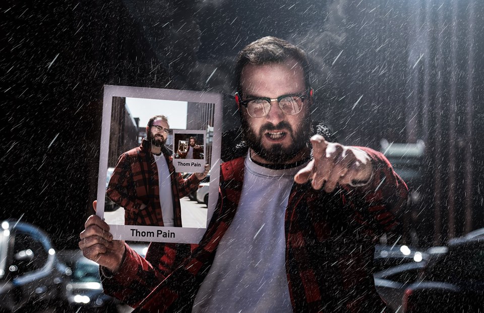 Fearful & alone in loss, love & trying to find meaning in the edgy, philosophical, quirky Thom&nbsp;Pain