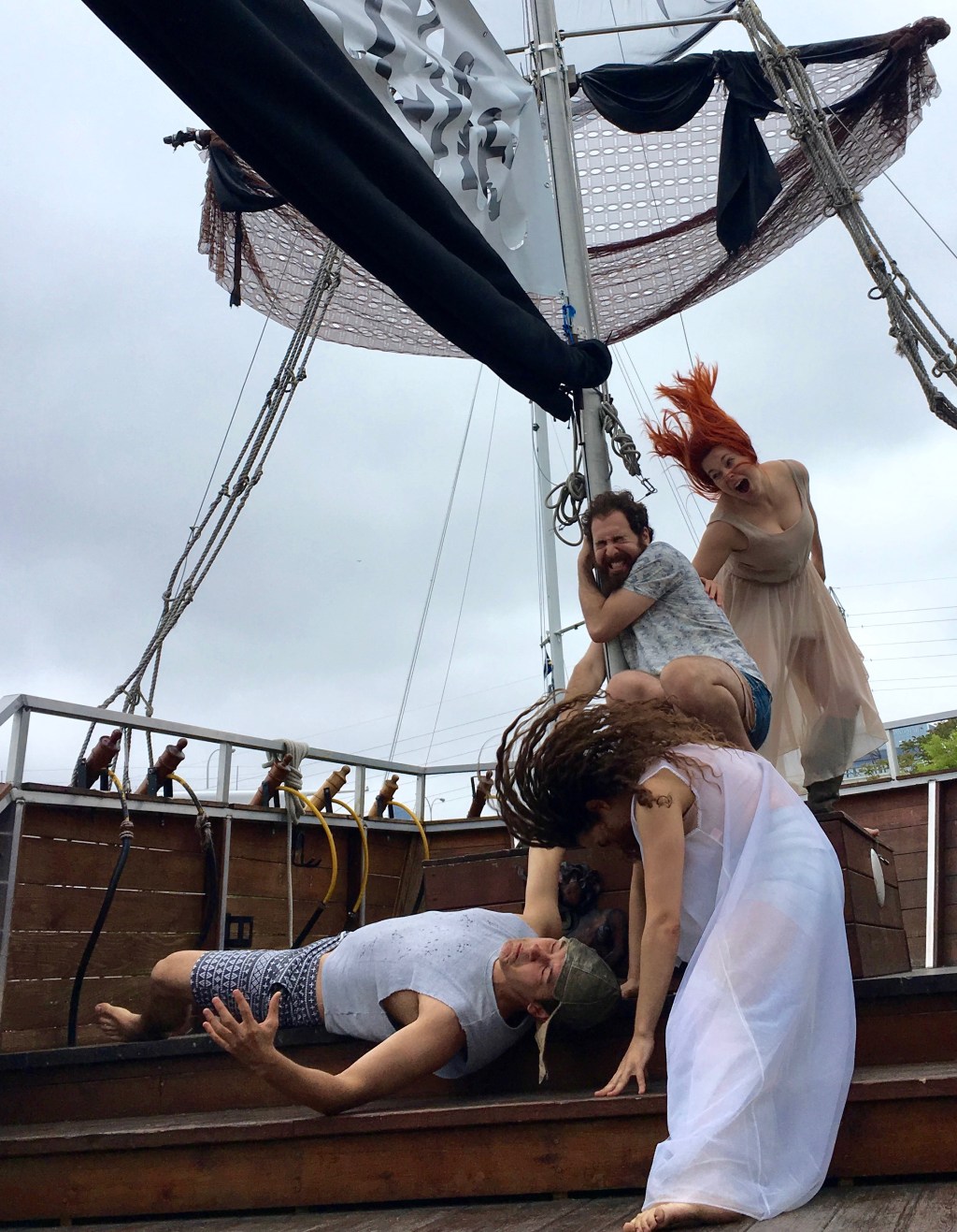 Toronto Fringe: A unique, sensual, fierce contemporary theatre journey out on the water in&nbsp;Flooded